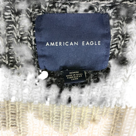 American Eagle Outfitters Women's Geometric Knit Cardigan - Picture 2 of 2